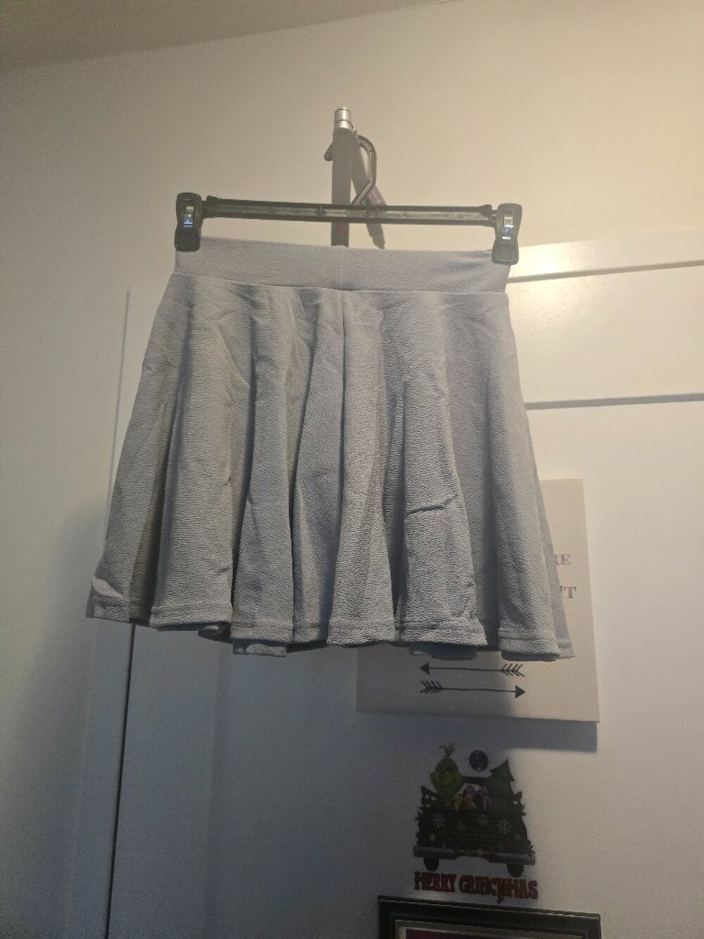 NEW Gray Pleated Tennis Skater Skirt – Size M